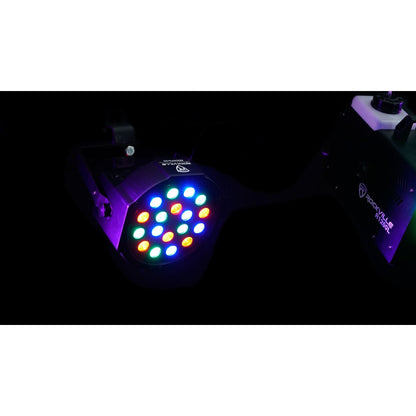 RockPAR50 LED RGB 12-Pack + DMX Cable Bundle