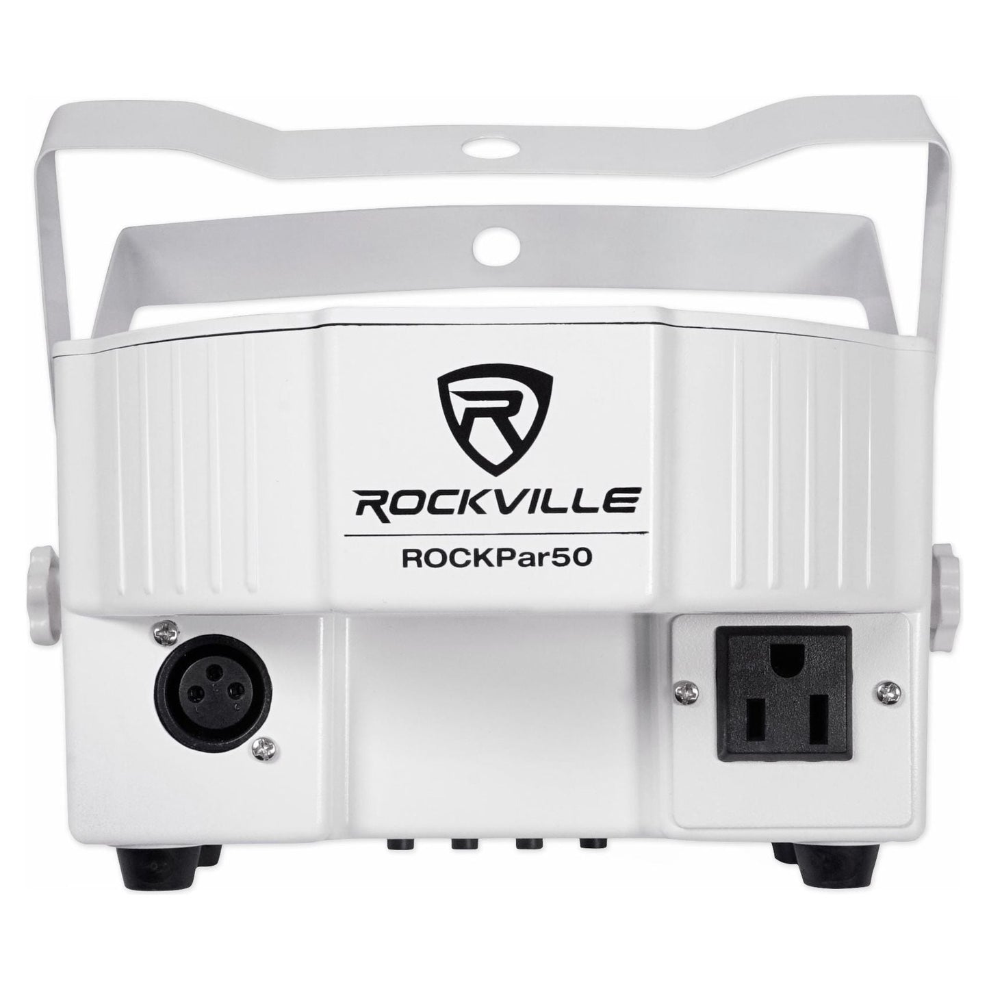 RockPAR50 White 12-Pack + ROCKFORCE 384 DMX Controller Bundle