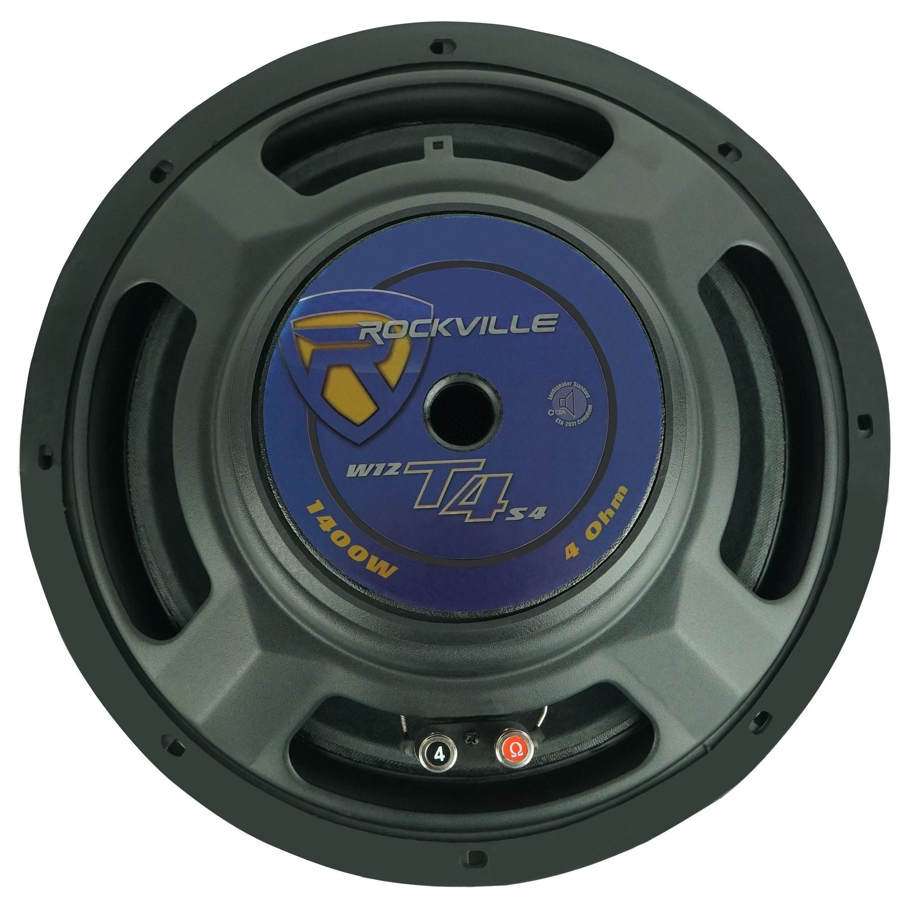 W12T4S4 12" Shallow Subwoofers 2-Pack + dB13 Amplifier Bundle