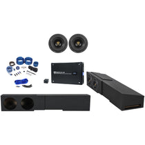 Rockville 8" Subwoofers 2-Pack + KRYPTON-M3 Mono Amplifier Bundle