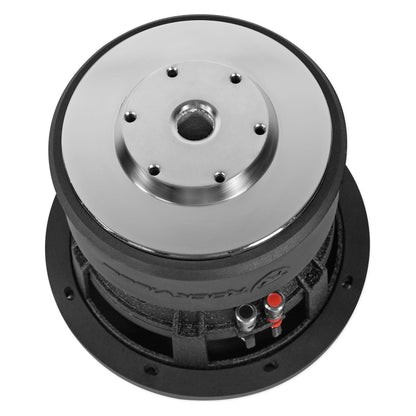 W8K9 8" Dual 4-Ohm Subwoofers 2-Pack + Dual 8" Chevy/GMC Crew Cab Box Bundle