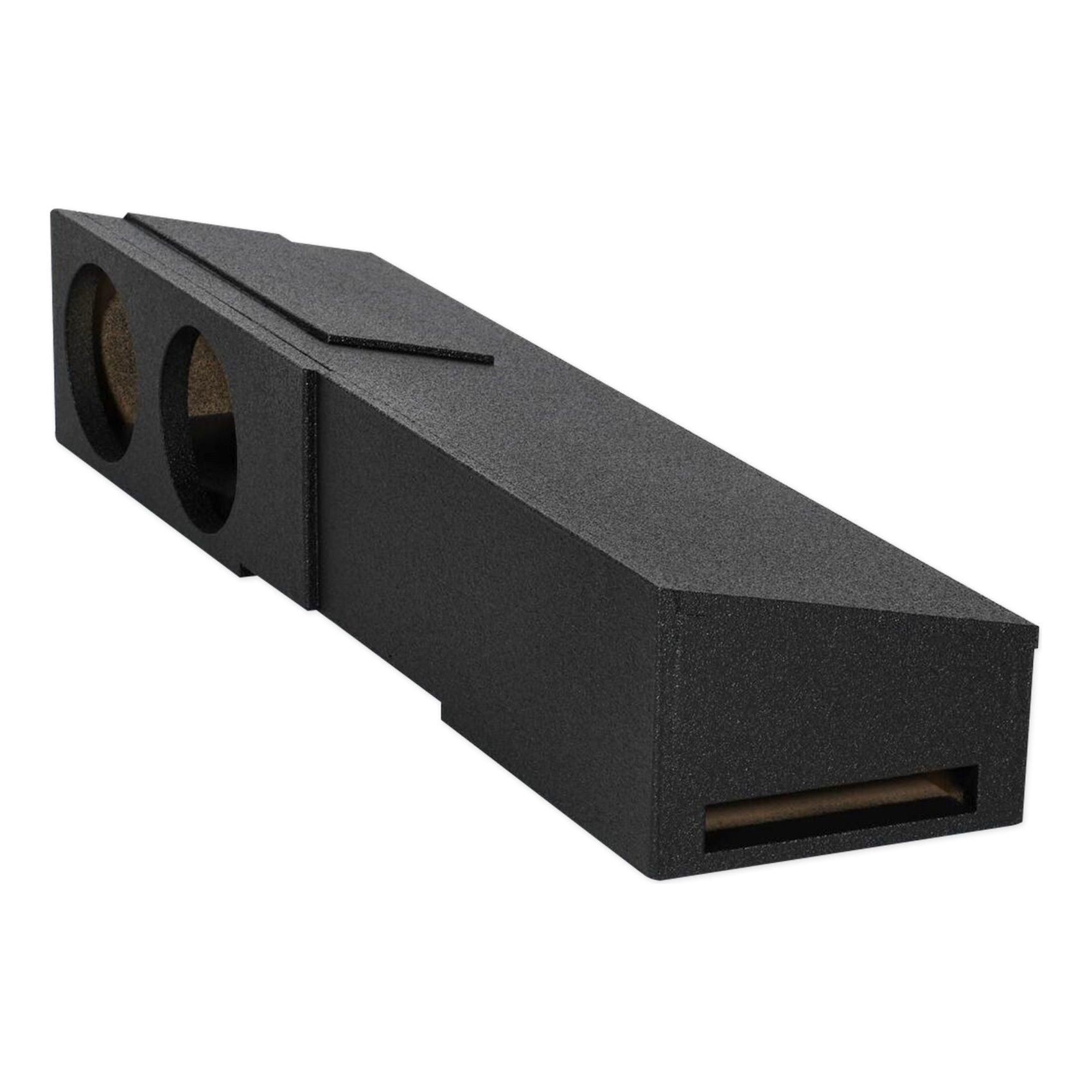 W8K9 8" Dual 4-Ohm Subwoofers 2-Pack + Dual 8" Chevy/GMC Crew Cab Box Bundle