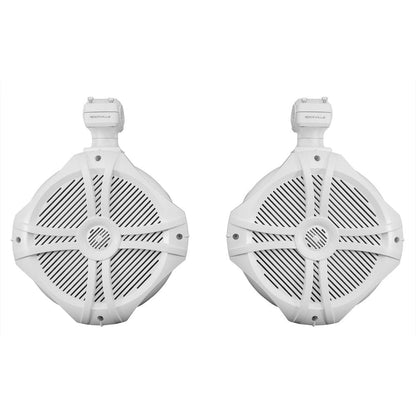 RWB90W White + 360° Swivel Tower Hardware Bundle