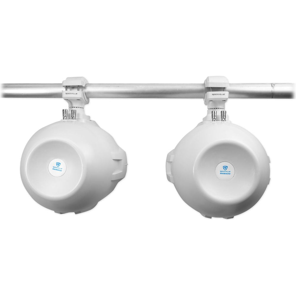 RWB90W White + 360° Swivel Tower Hardware Bundle