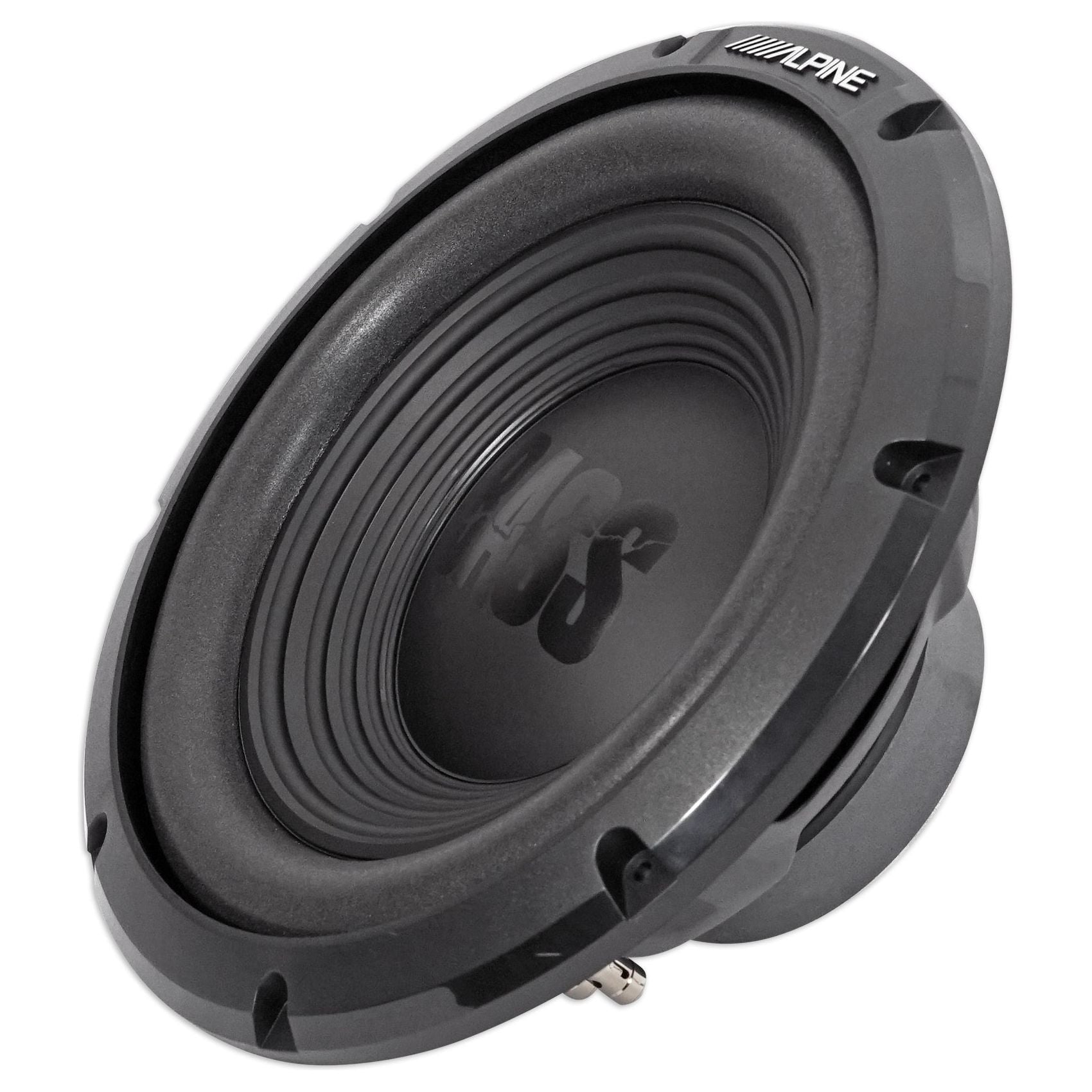 (2) Alpine W12S4 12" 1500 Watt Car Audio Subwoofers + Sealed Sub Box Enclosure