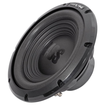 (2) Alpine W12S4 12" 1500 Watt Car Audio Subwoofers + Sealed Sub Box Enclosure
