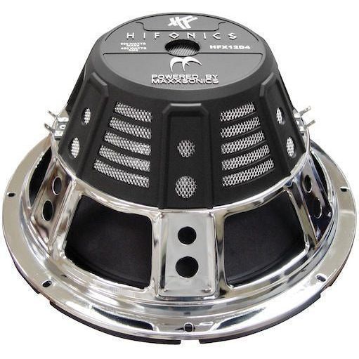 (2) Hifonics HFX12D4 12" 1600w DVC 4-Ohm Car Subwoofers+Sealed Sub Box Enclosure