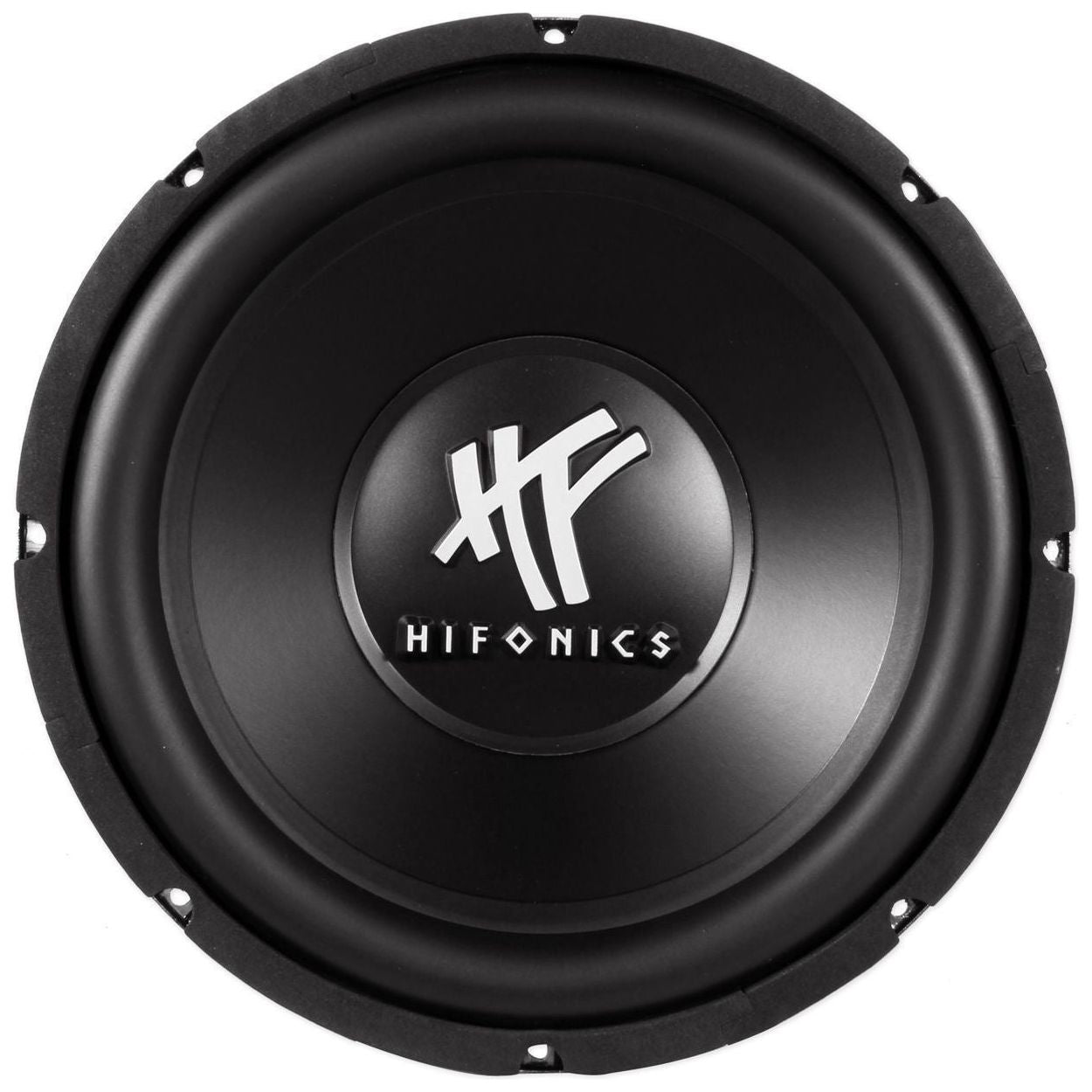 (2) Hifonics HFX12D4 12" 1600w DVC 4-Ohm Car Subwoofers+Sealed Sub Box Enclosure