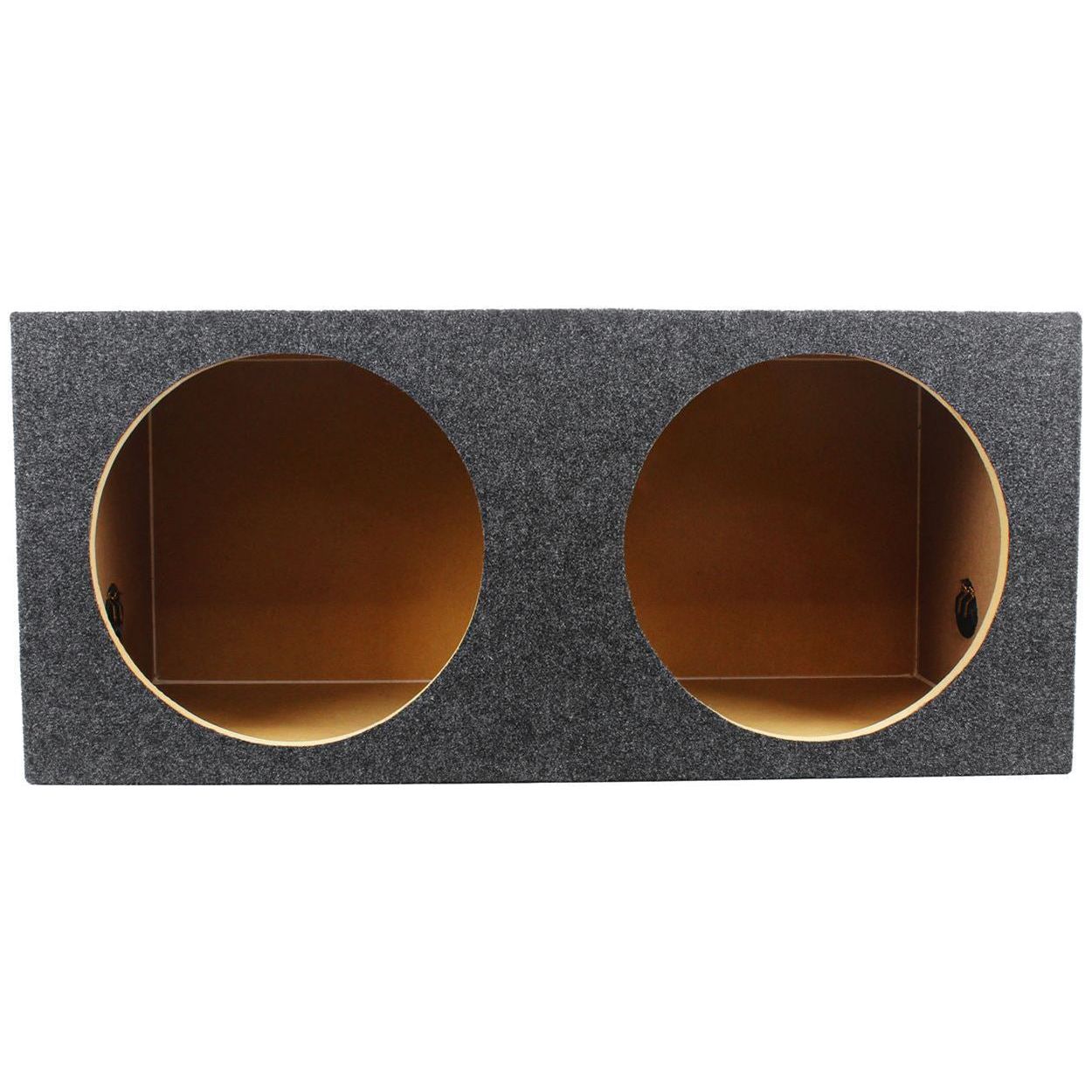 (2) Hifonics HFX12D4 12" 1600w DVC 4-Ohm Car Subwoofers+Sealed Sub Box Enclosure