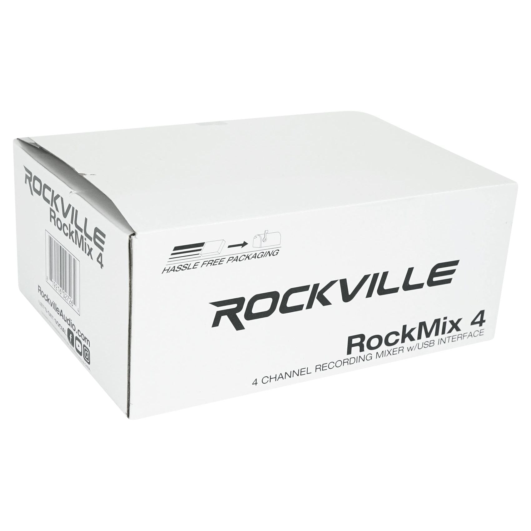 (2) JBL 305P MkII 5" Powered Studio Monitors+USB Interface 4-Channel Mixer w/EQ