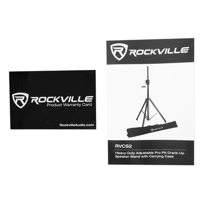 (2) JBL JRX212 1000 Watt 12" Passive DJ PA Speakers+(2) Crank-Up Speaker Stands