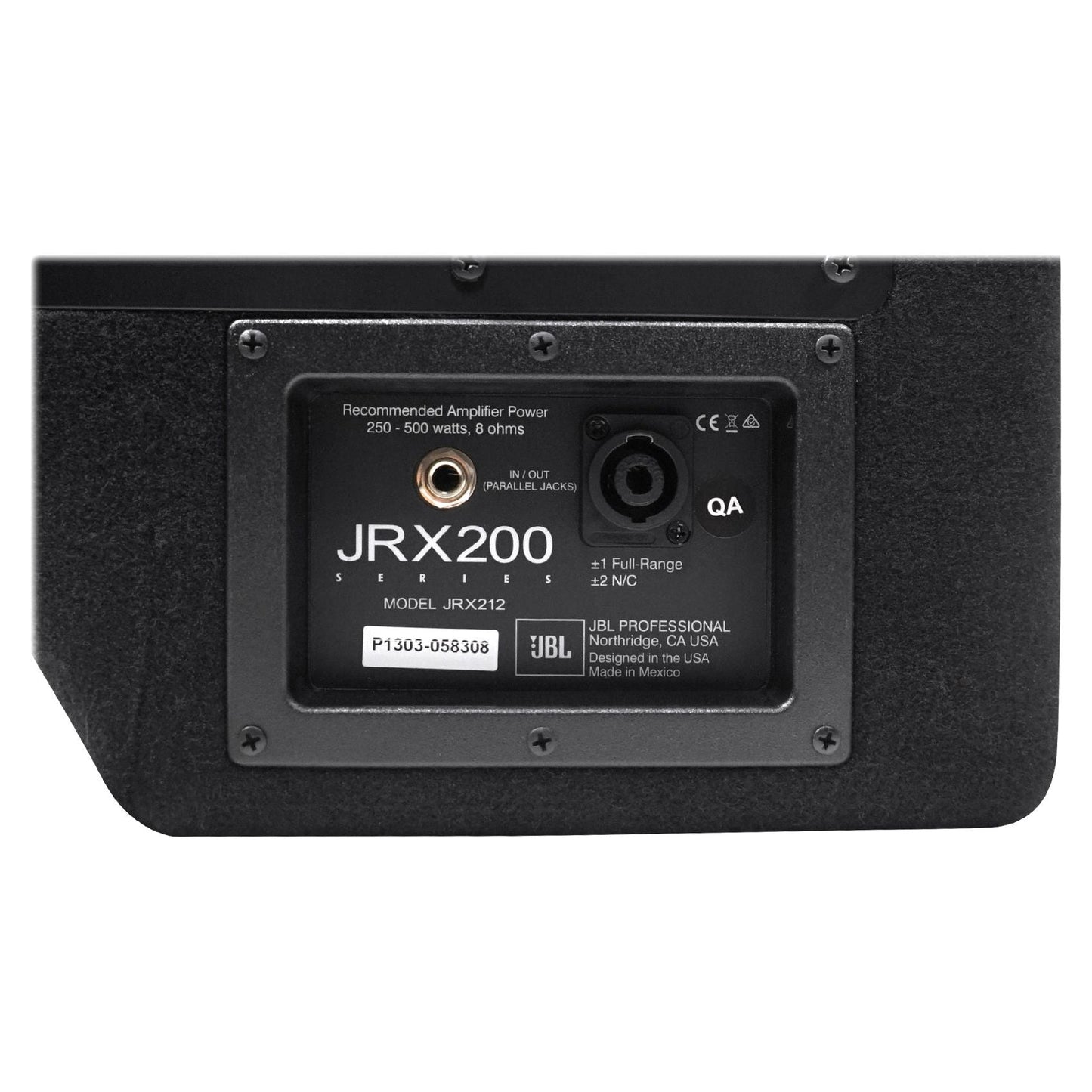 (2) JBL JRX212 1000w 12" Inch 2-Way DJ P/A Speaker Floor Wedge Monitors+DJ Light