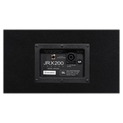 (2) JBL JRX225 Dual 15" 4000w DJ/PA Speakers+Powered 12-Ch. Mixer w/ 7 Band EQ