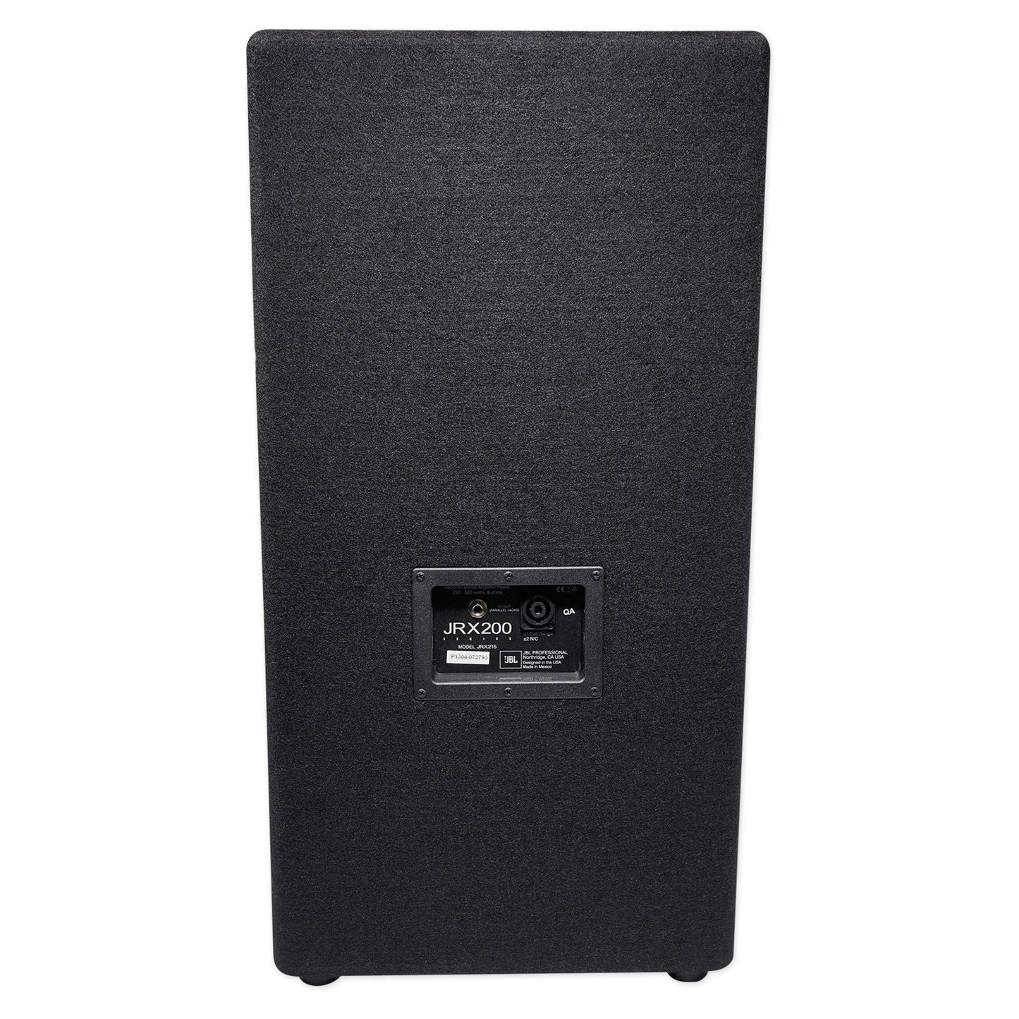 (2) JBL Pro JRX215 1000W 15" Passive PA Speakers + 2)Stands+2)Cables+Carry Case