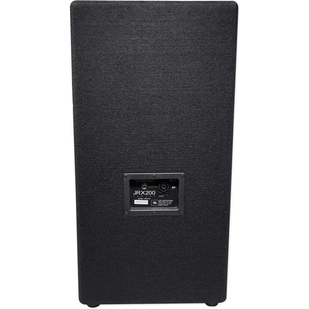 (2) JBL Pro JRX215 15" 2000w 8 Ohm PA/DJ Speakers+Crown Amplifier+Stands+Cables