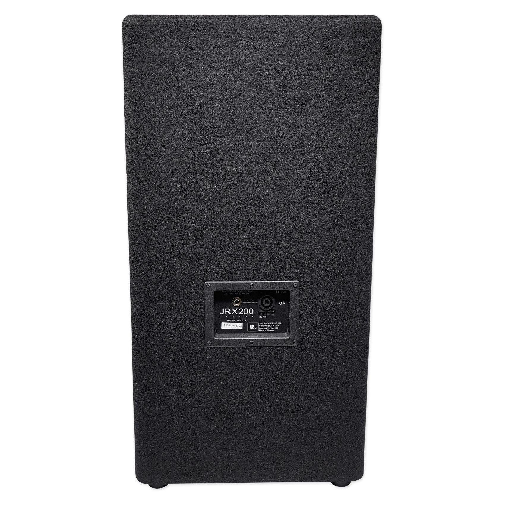 (2) JBL Pro JRX215 15" 2000w PA/DJ Speakers+Powered 12-Channel Mixer+Stands