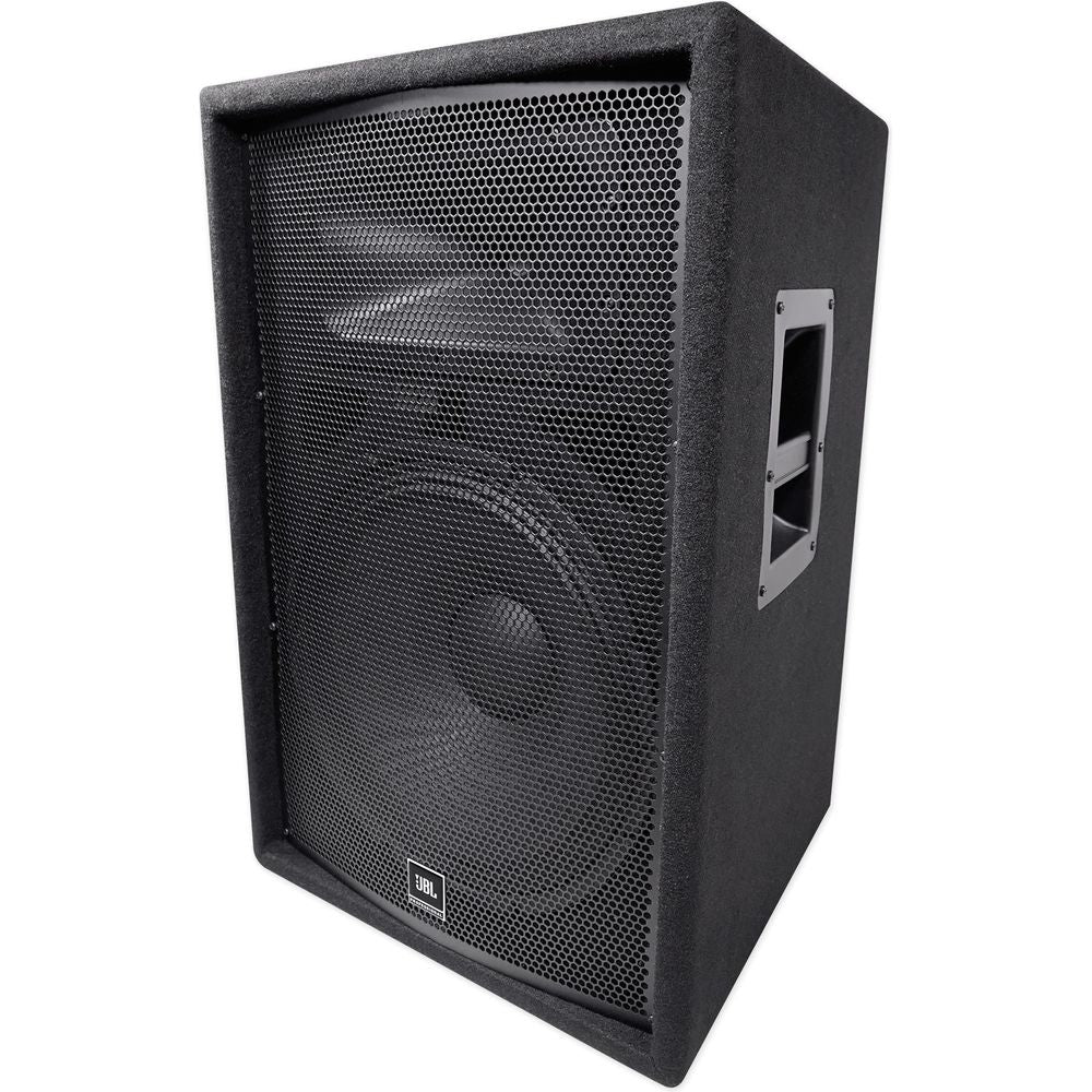 (2) JBL Pro JRX215 15" 2000w Passive 8 Ohm PA/DJ Speakers+Stands+Cables JRX 215