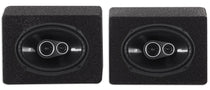 (2) Kicker 43DSC69304 DSC6930 6x9 360w 3-Way Car Speakers+(2) Enclosures DS693