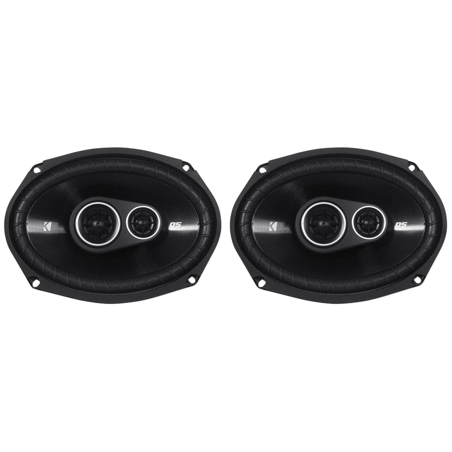 (2) Kicker 43DSC69304 DSC6930 6x9 360w 3-Way Car Speakers+(2) Enclosures DS693