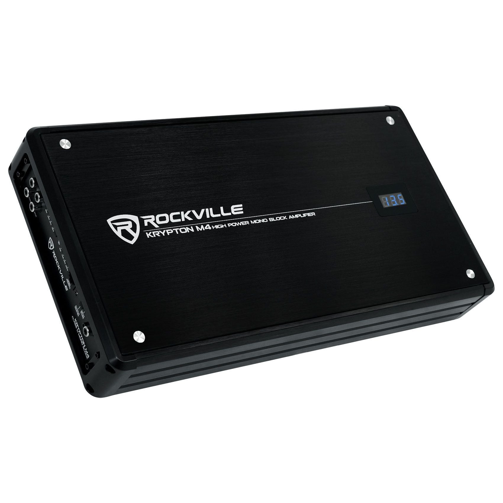 (2) Kicker 44CVX154 Comp VX CVX 15" 2000w RMS Car Subwoofers+Amplifier+Amp Kit