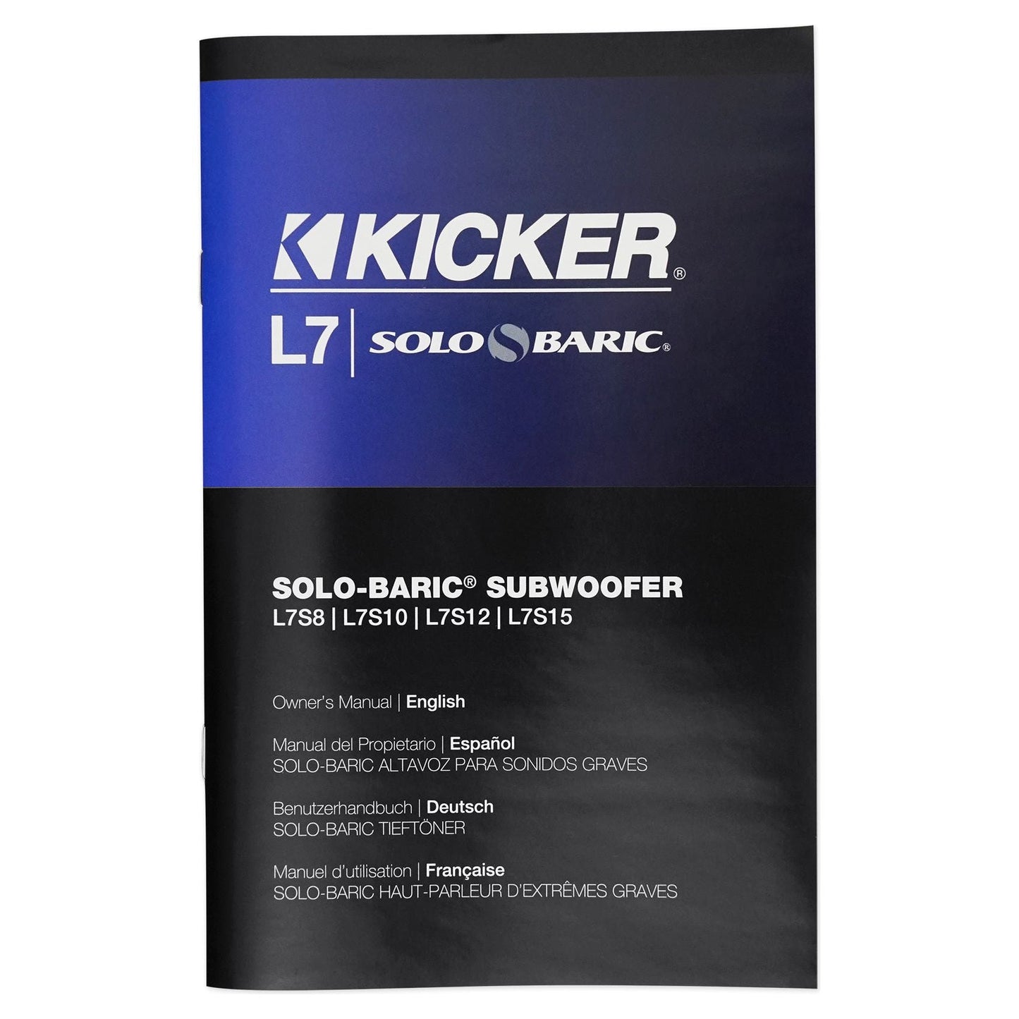 (2) Kicker 44L7S15-4 15" 4000 Watt Solobaric L7S Subwoofers+Amp+Sub Box+Wire Kit