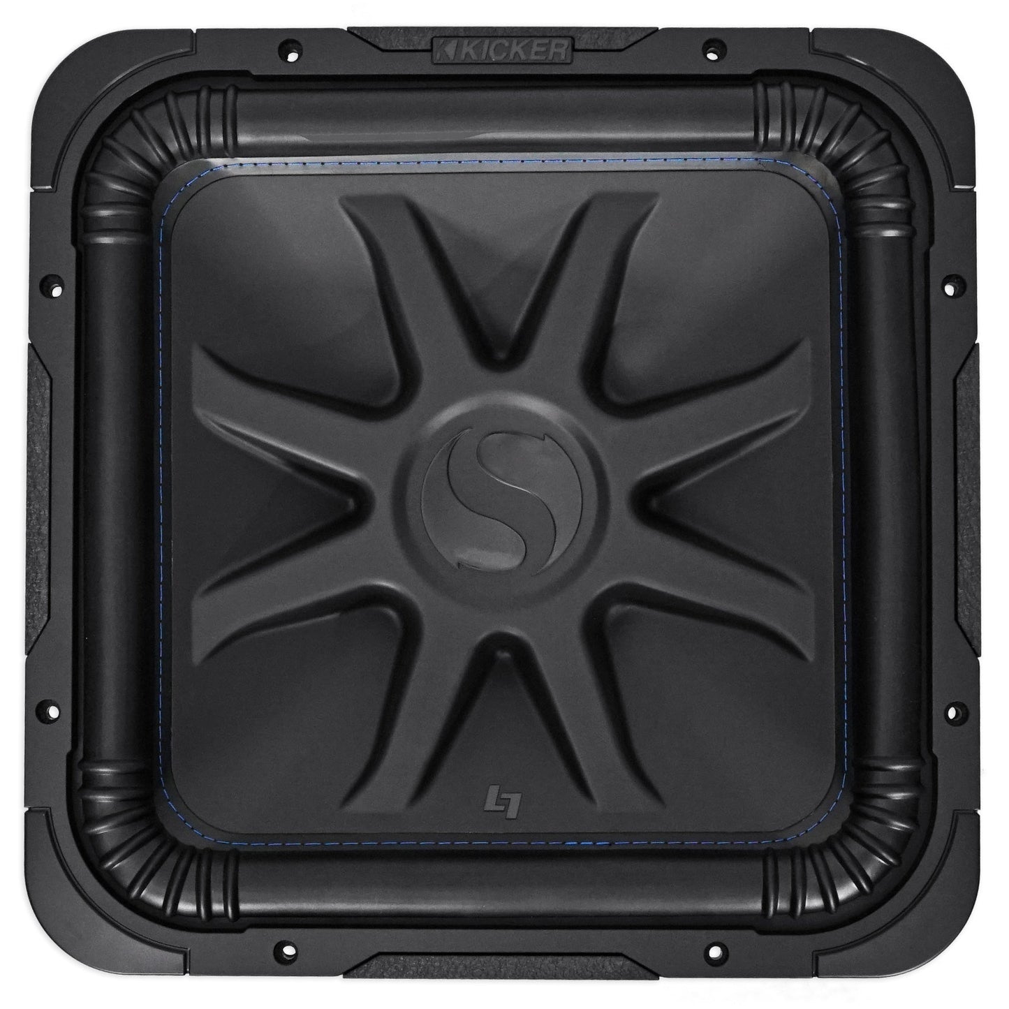(2) Kicker 44L7S152 15" 4000 Watt Solobaric L7S Subwoofers+Amp+Sub Box+Wire Kit