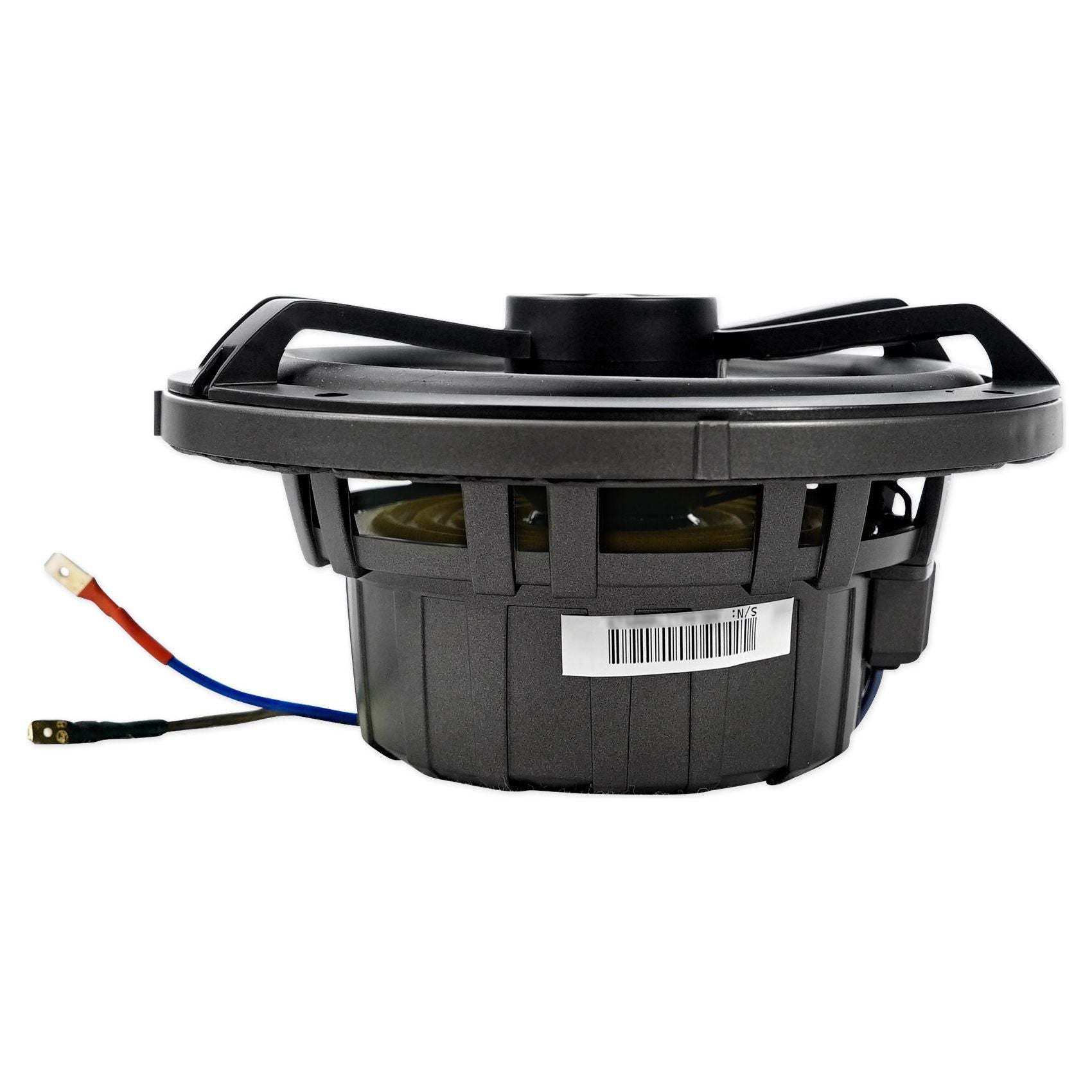 (2) KICKER 45KM654L 6.5" 390w Marine LED Speakers+2-Channel Amplifier+Amp Kit