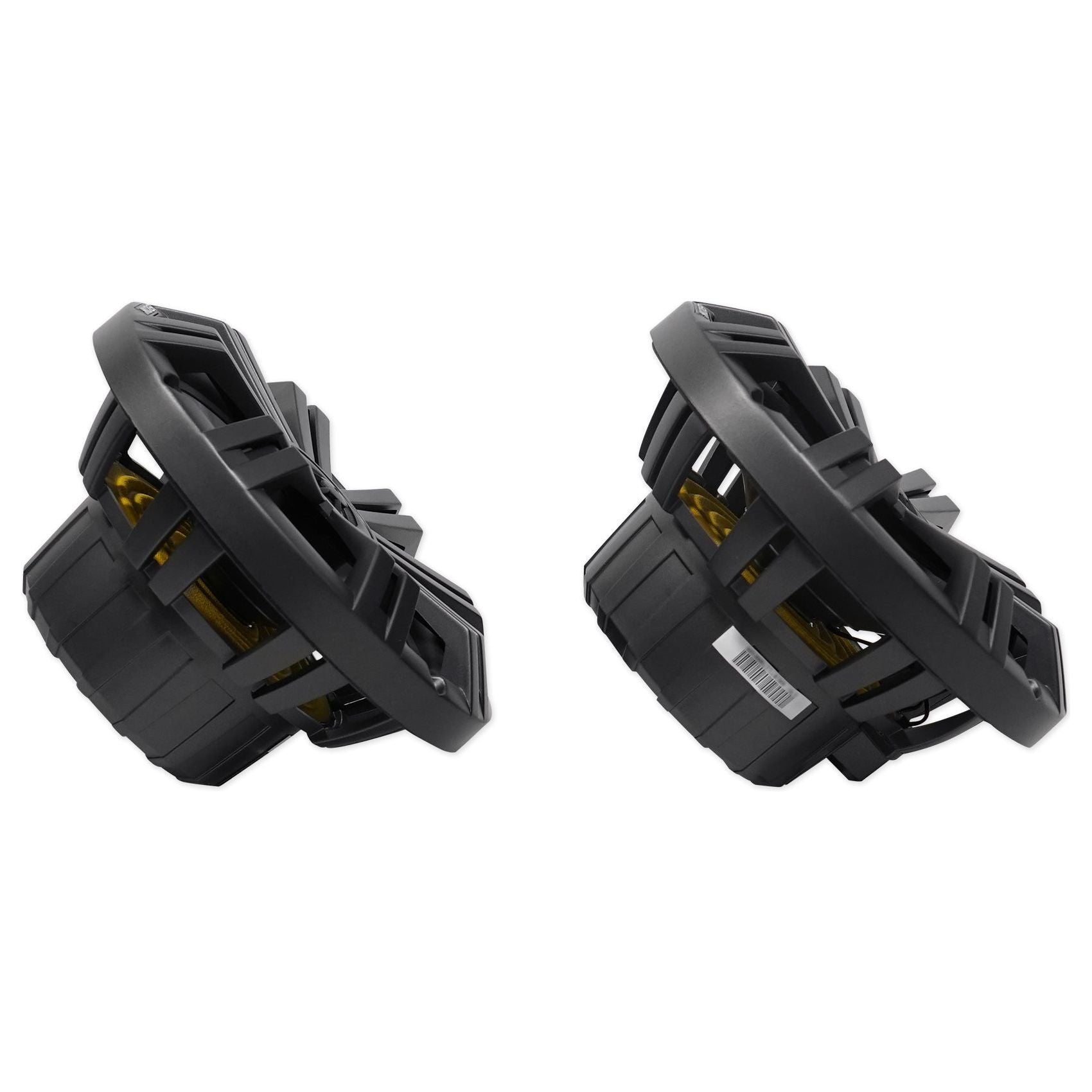 (2) KICKER 45KM84L 8" 600 Watt Marine Boat Wakeboard Tower Speakers w/LED's KM8