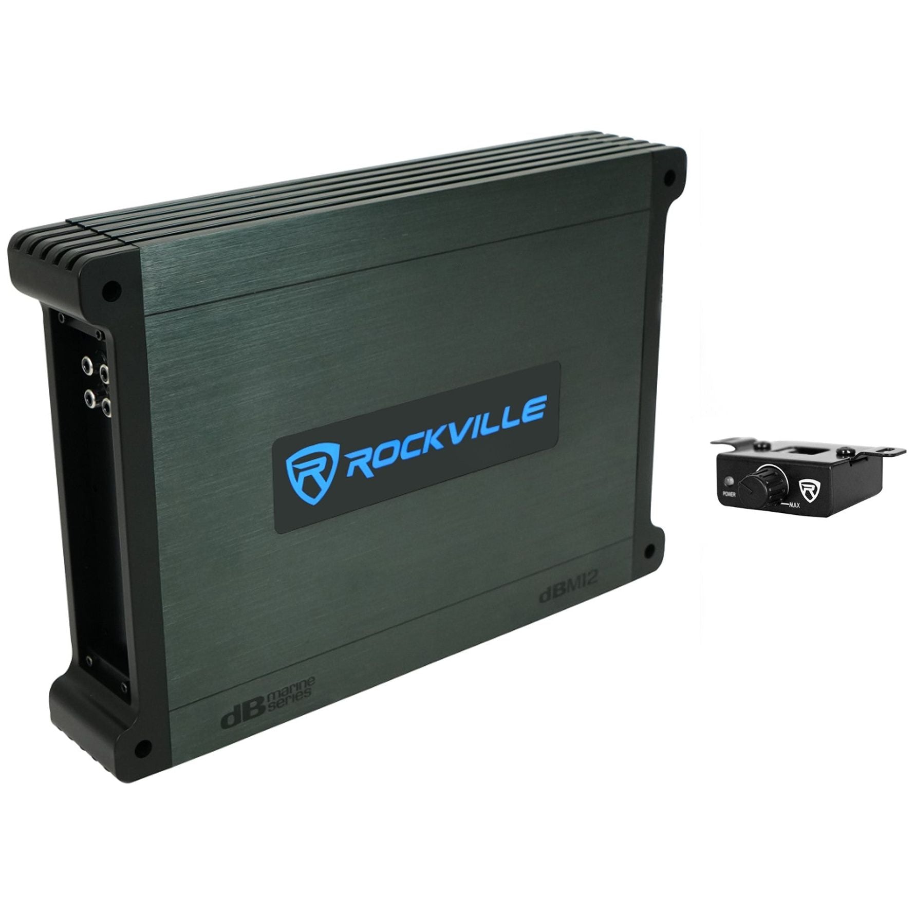 (2) KICKER 45KMF104 10" 350w Free-Air Marine Boat Subwoofers+Amplifier+Amp Kit