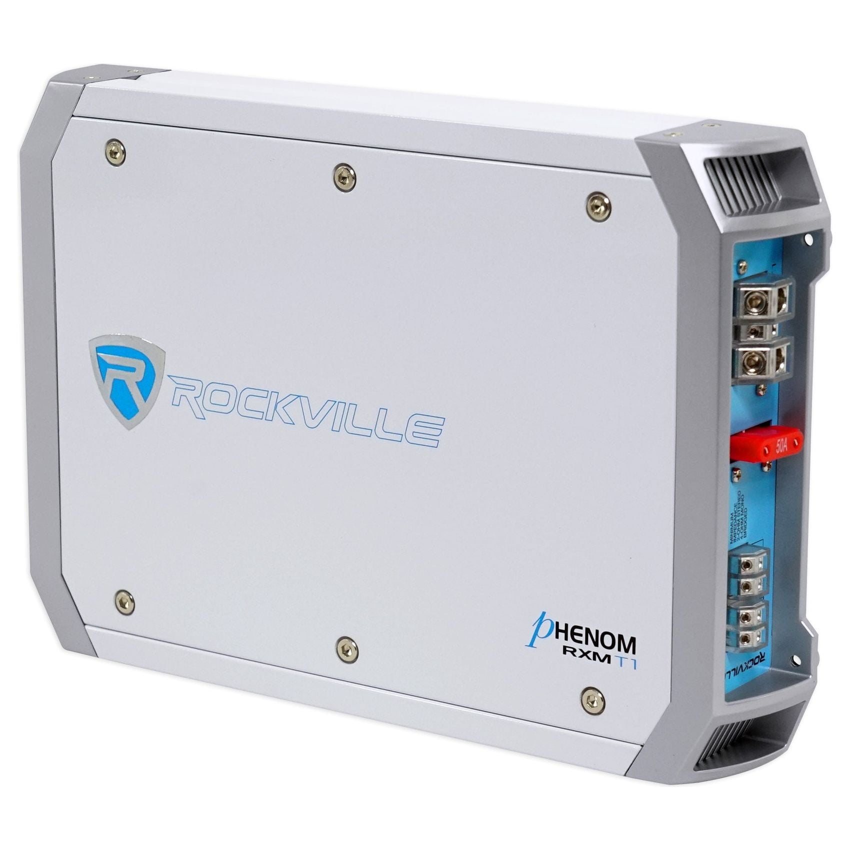 (2) KICKER 45KMTDC65 Dual 6.5" Marine Wakeboard Tower LED Speakers+Receiver+Amp