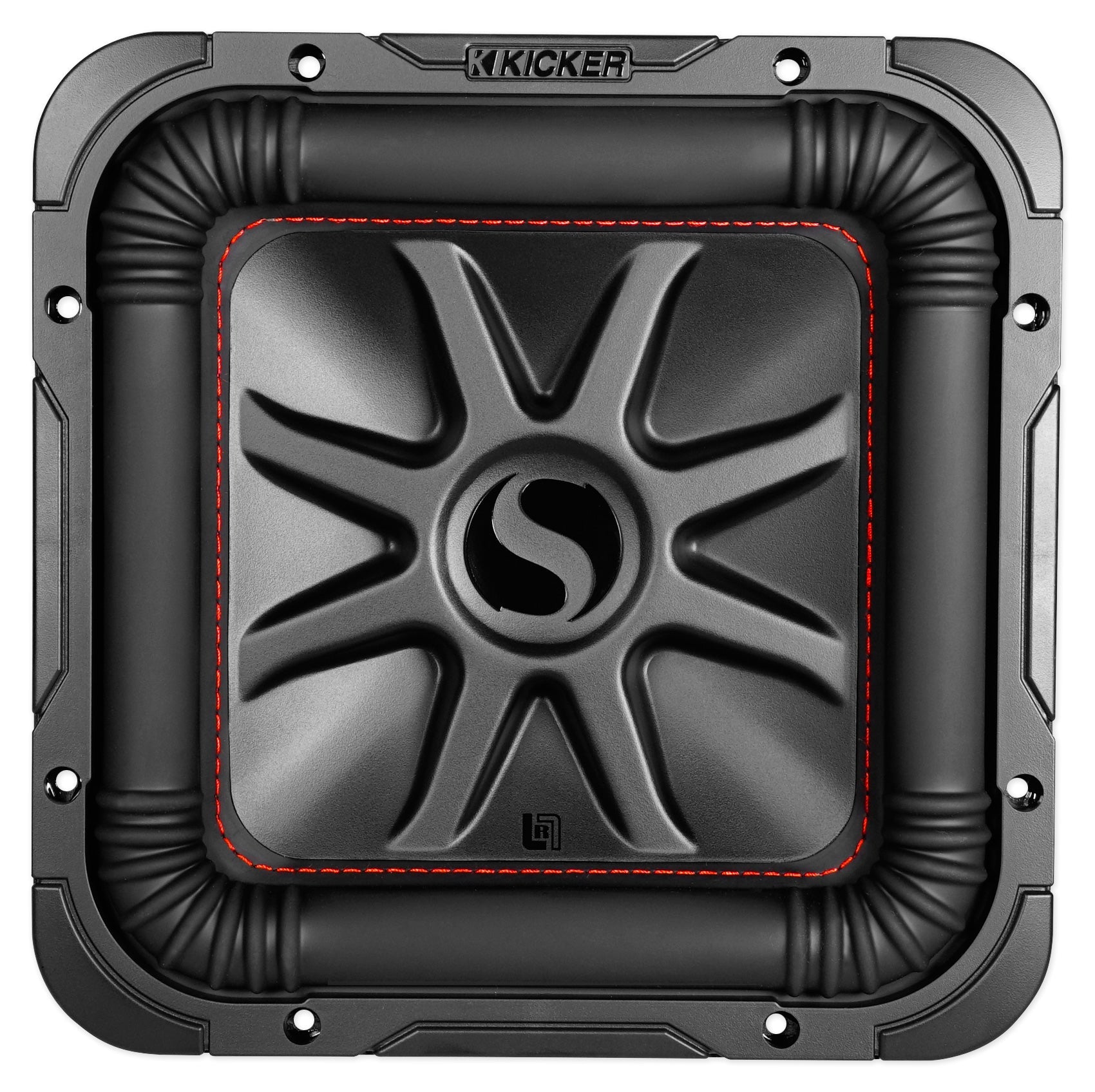 (2) KICKER 45L7R102 10" 2000w L7R Solo-Baric Subwoofers+Enclosure Box+Amplifier