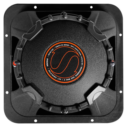 (2) KICKER 45L7R102 10" 2000w L7R Solo-Baric Subwoofers+Enclosure Box+Amplifier