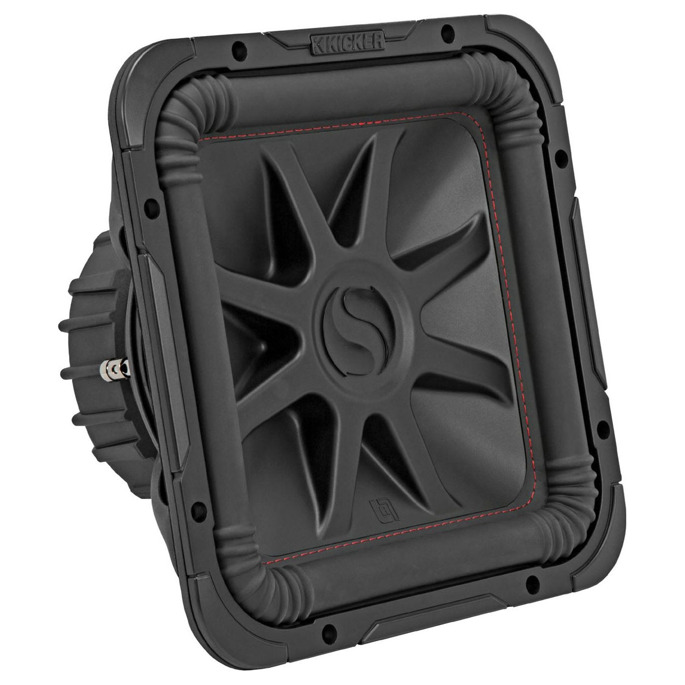 (2) KICKER 45L7R124 12" 2400w L7R Subwoofers Solo-Baric+Vented Sub Box Enclosure