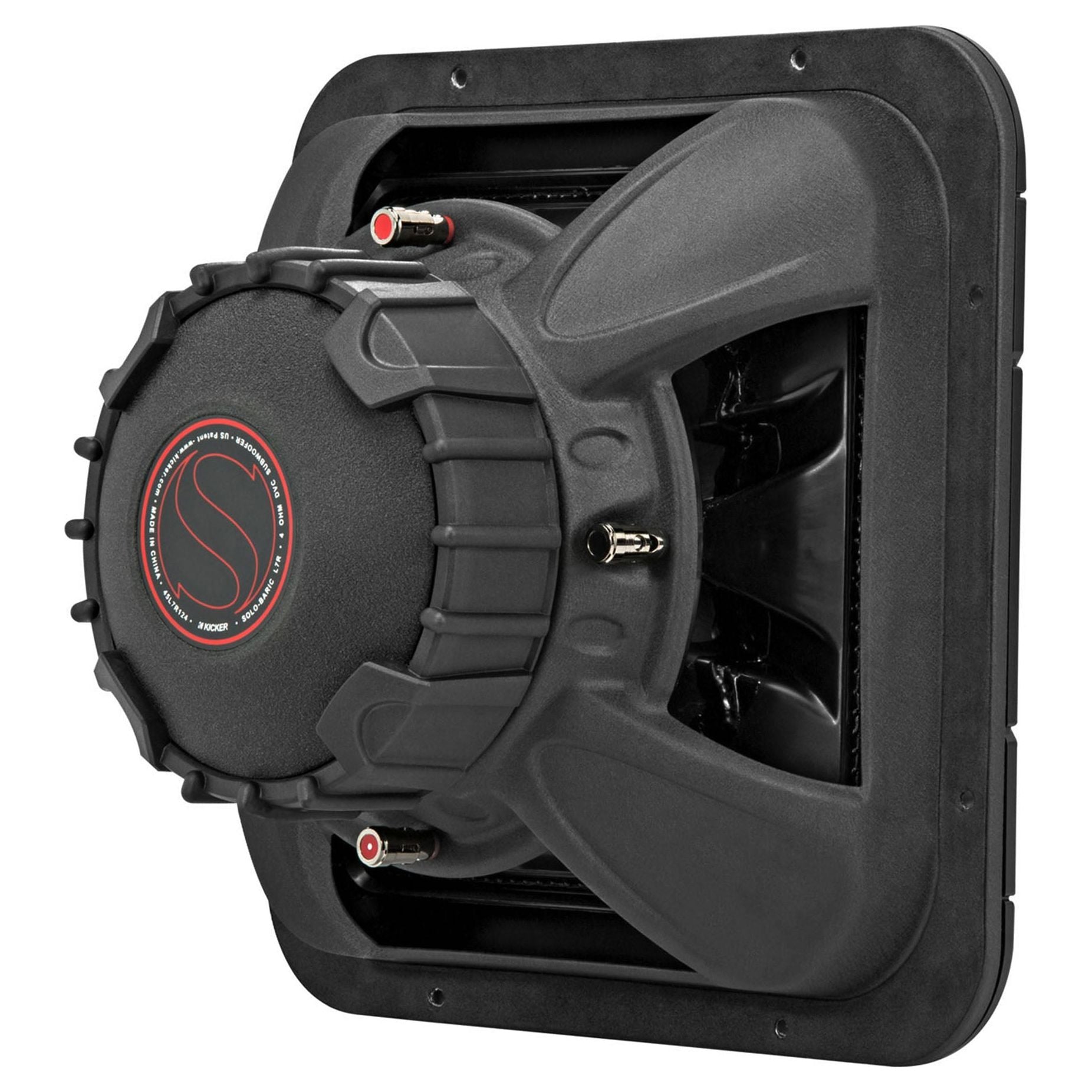 (2) KICKER 45L7R124 12" 2400w L7R Subwoofers Solo-Baric+Vented Sub Box Enclosure