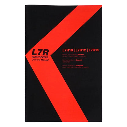 (2) KICKER 45L7R152 15" 3600w L7R Car Subwoofers+Vented Sub Box Enclosure L7R152