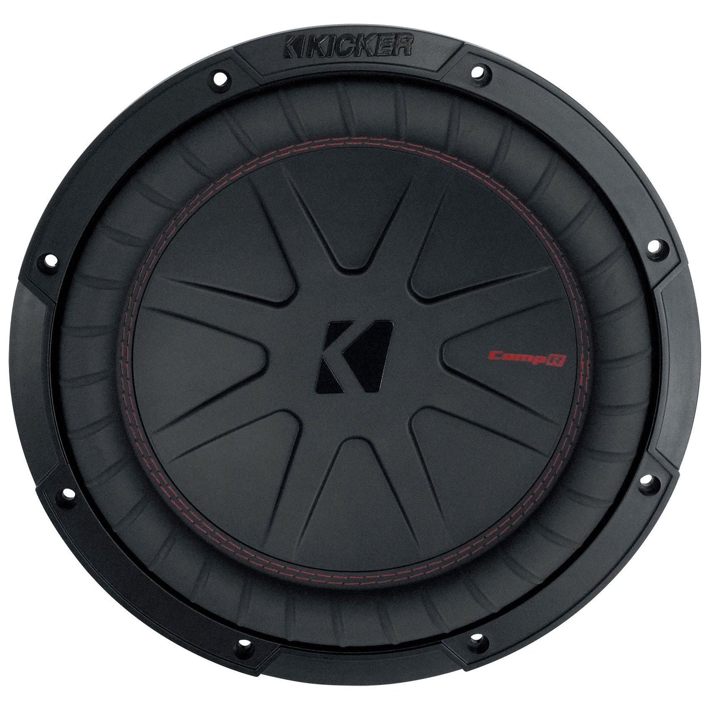 (2) Kicker 48CWR104 COMPR10 10" 1600 Watt Subwoofers+Mono Amplifier+Amp Kit