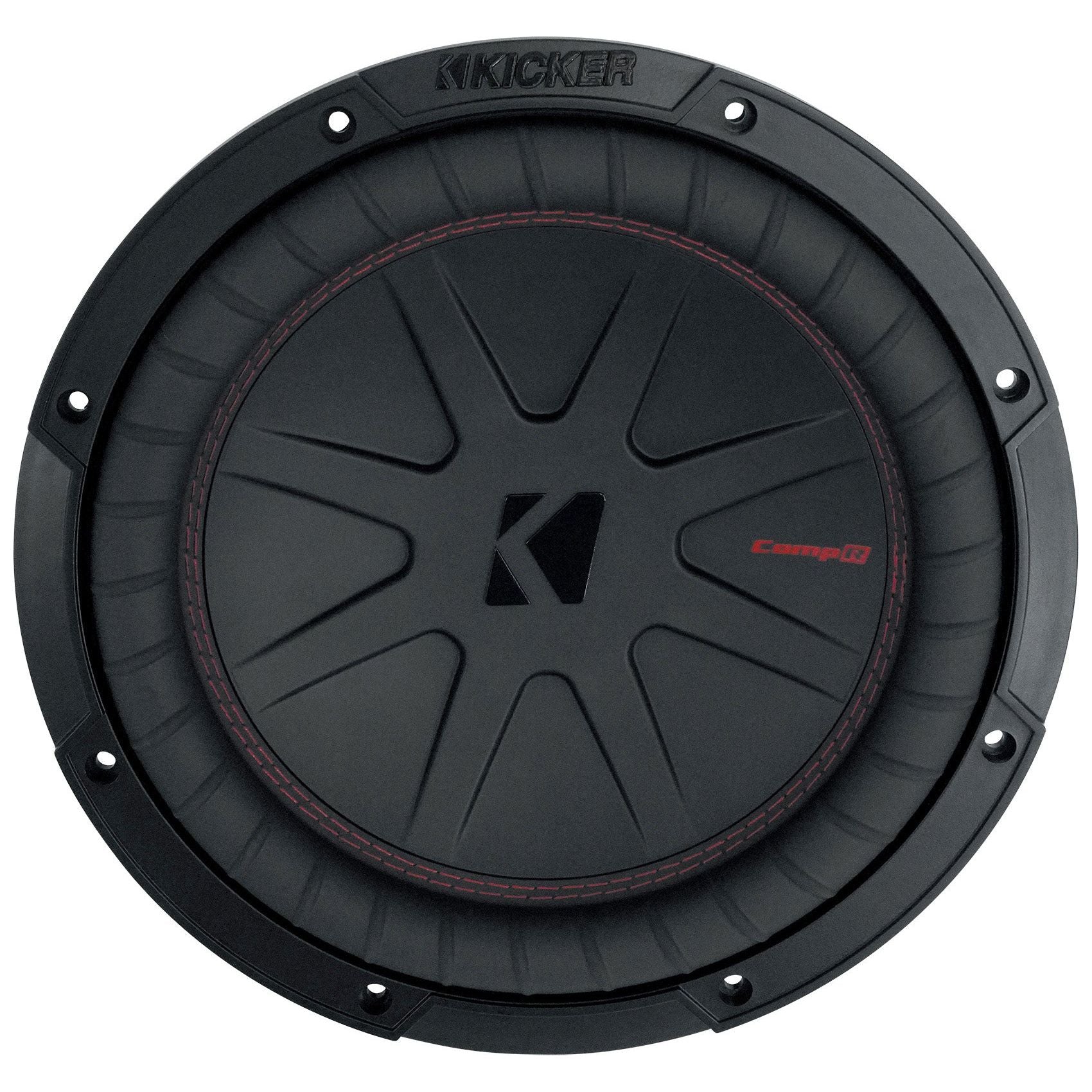 (2) Kicker 48CWR104 COMPR10 10" 1600 Watt Subwoofers+Mono Amplifier+Amp Kit