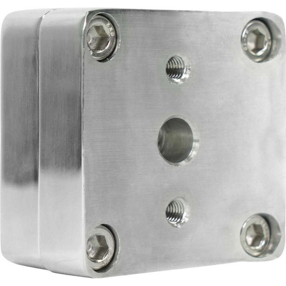 MAC525S 5.25" Chrome Wakeboard Pods 2-Pack + 360° Swivel Clamps Bundle