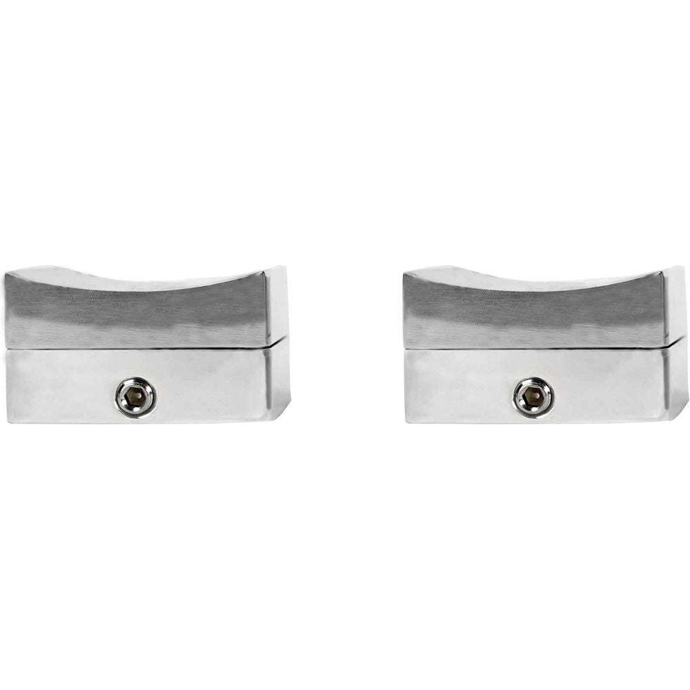 MAC525S 5.25" Chrome Wakeboard Pods 2-Pack + 360° Swivel Clamps Bundle