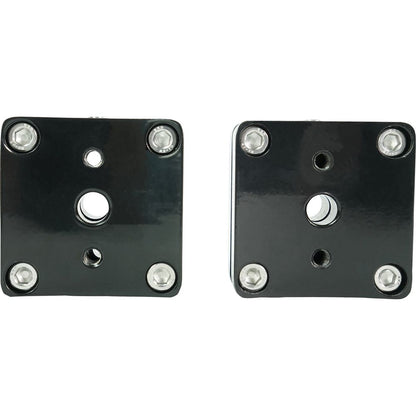 MAC525B 5.25" Black Wakeboard Pods 2-Pack + 360° Swivel Clamps Bundle