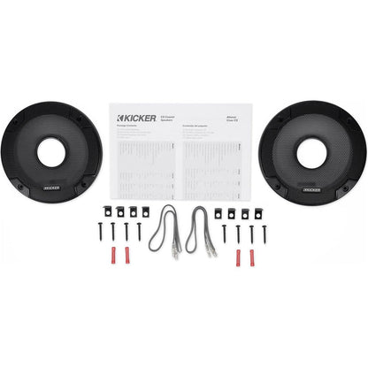 MAC525B 5.25" Black Wakeboard Pods 2-Pack + 360° Swivel Clamps Bundle