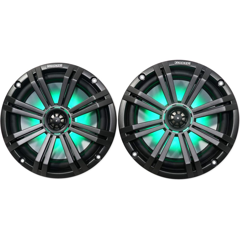 MAC80B Black 7.7" Tower Speaker Pods 2-Pack + MAC360B Swivel Clamps Bundle