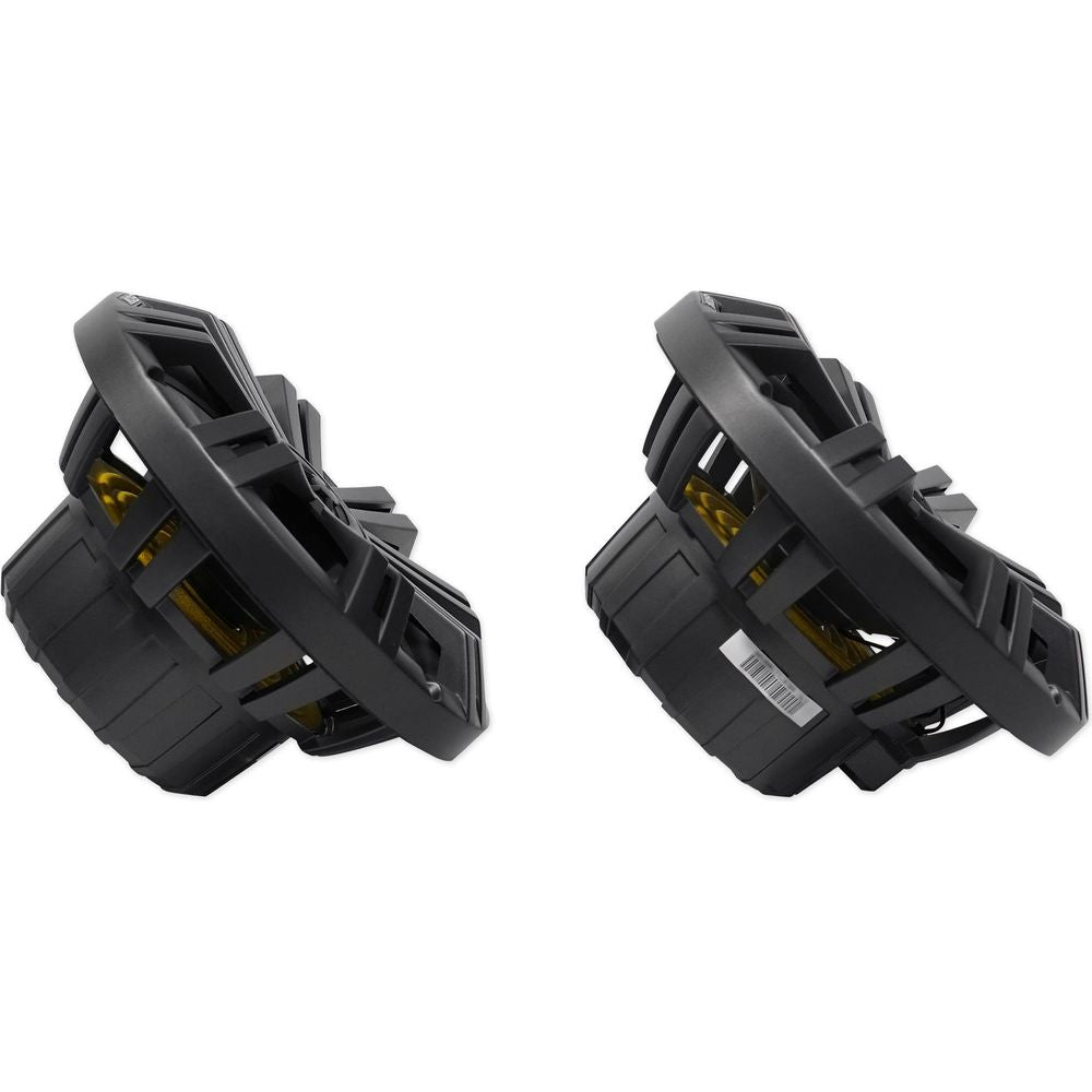 MAC80B Black 7.7" Tower Speaker Pods 2-Pack + MAC360B Swivel Clamps Bundle