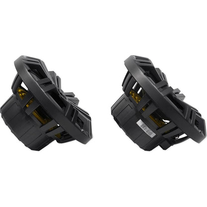 MAC80B Black 7.7" Tower Speaker Pods 2-Pack + MAC360B Swivel Clamps Bundle