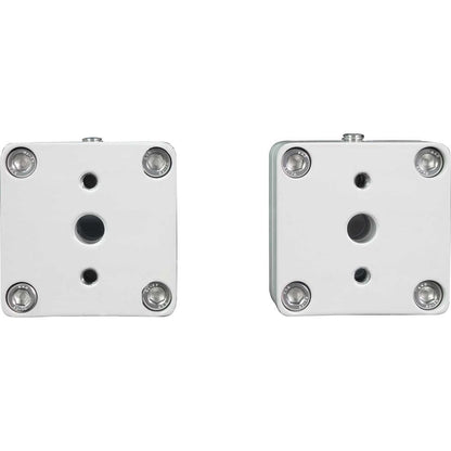 MAC80W White 7.7" Tower Speaker Pods 2-Pack + MAC360W Swivel Clamps Bundle