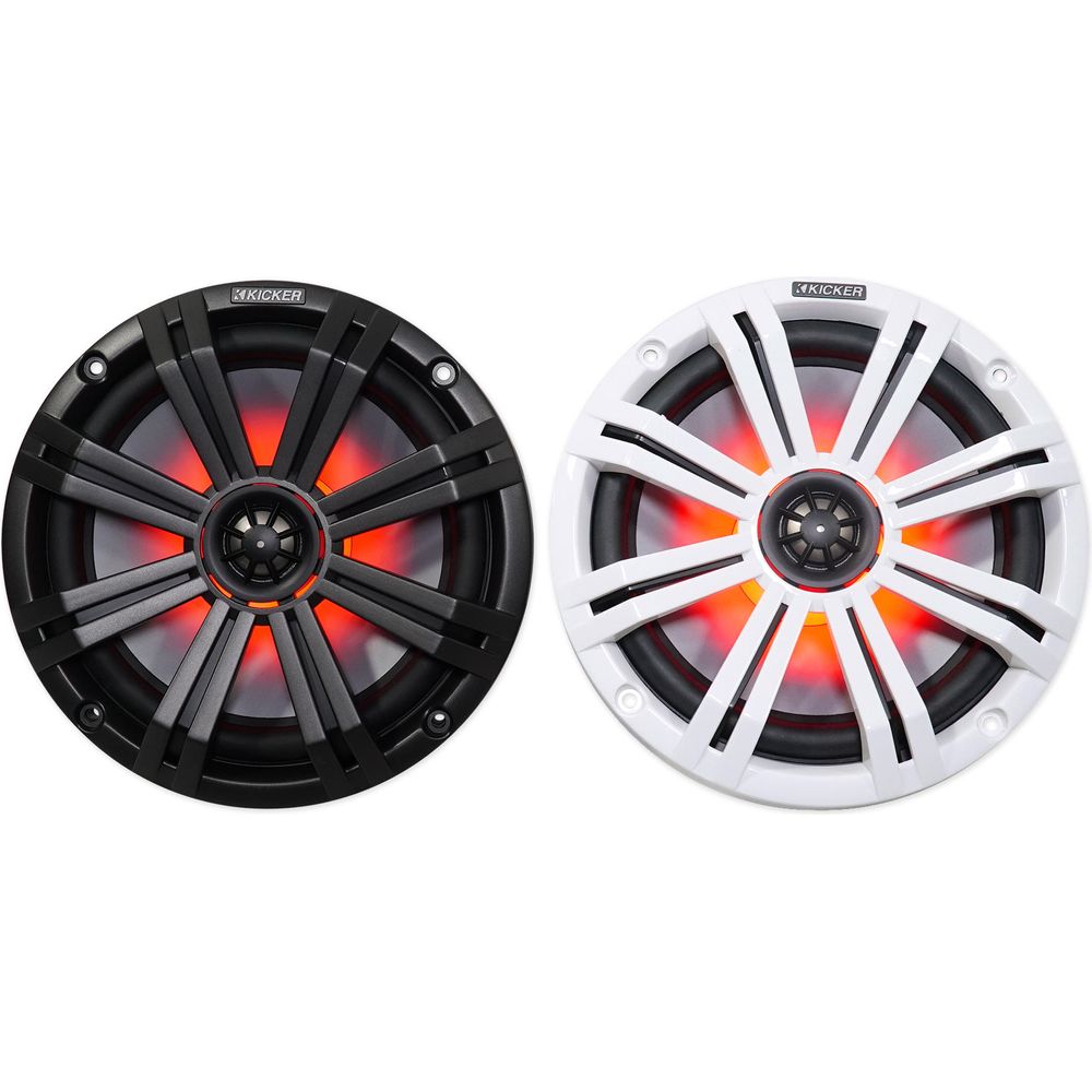 MAC80W White 7.7" Tower Speaker Pods 2-Pack + MAC360W Swivel Clamps Bundle