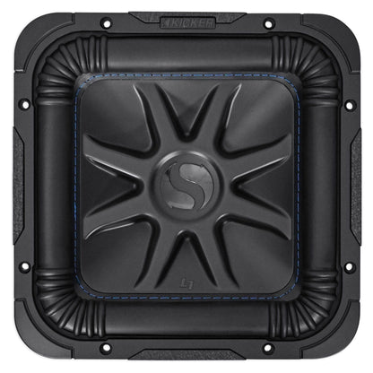 (2) Kicker L7S102 L7 10" 2400 Watt Solobaric Car Subwoofers + Sub Box 44L7S10-2