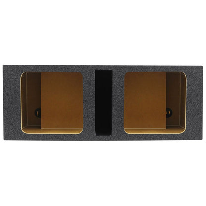 (2) Kicker L7S102 L7 10" 2400 Watt Solobaric Car Subwoofers + Sub Box 44L7S10-2