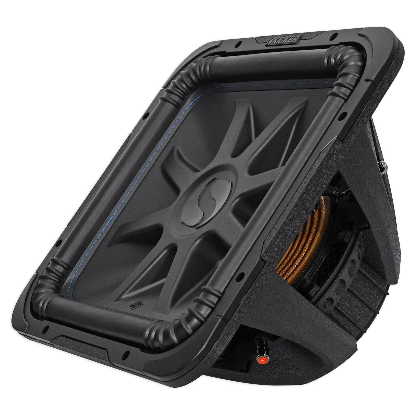 (2) Kicker L7S154 15" 4000w Solo Baric L7 Car Subwoofers+Vented Sub Box+Wire Kit