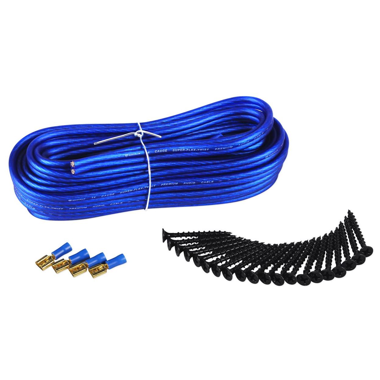 (2) Kicker L7S154 15" 4000w Solo Baric L7 Car Subwoofers+Vented Sub Box+Wire Kit